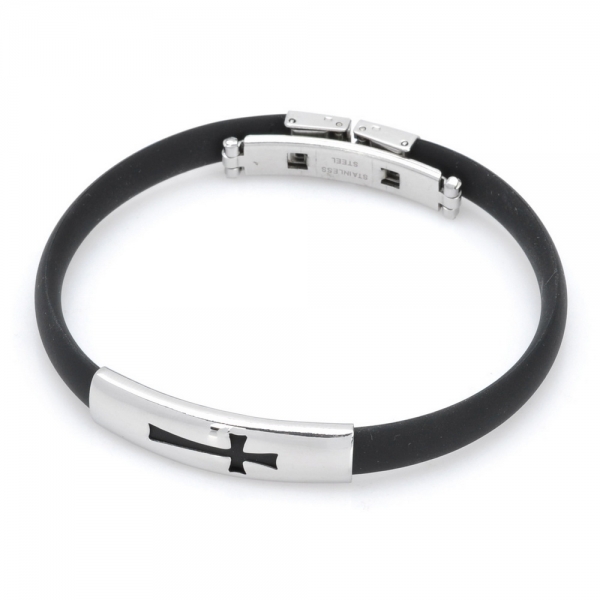 Titanium Pressure Reduction Magnetic Bracelets Bangles - Black