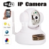 Wireless Wifi Two-way Audio Pan/Tilt IP Network Camera + IR-CUT H6-186B White