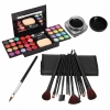 36 Color Eyeshadow and 12pcs Brushes and Eyeliner Makeup Set