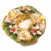 Beautiful Flowers Christmas Wreath Home Decoration 12